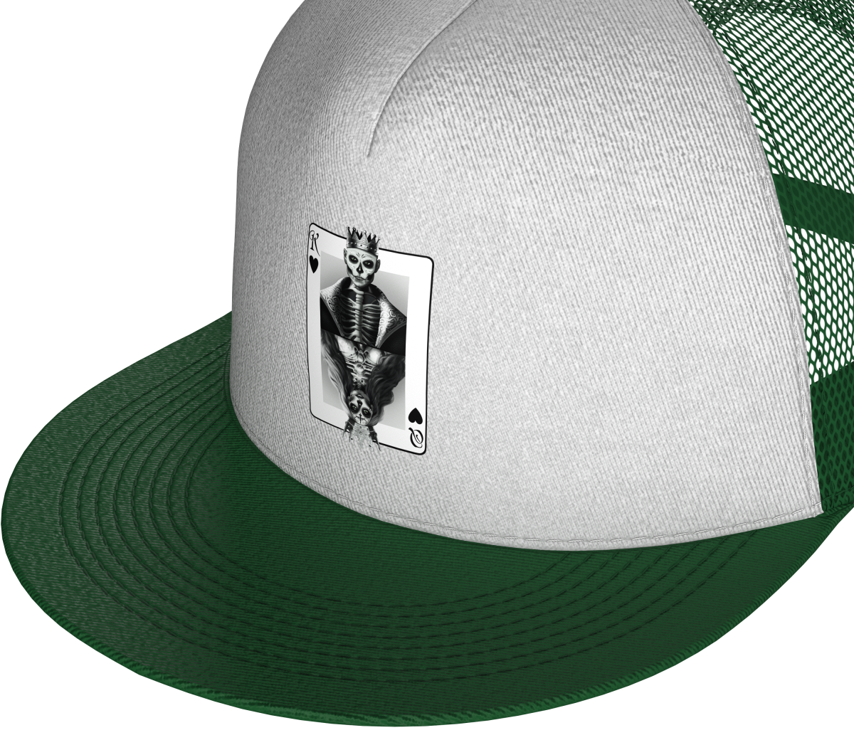 Kelly Green White