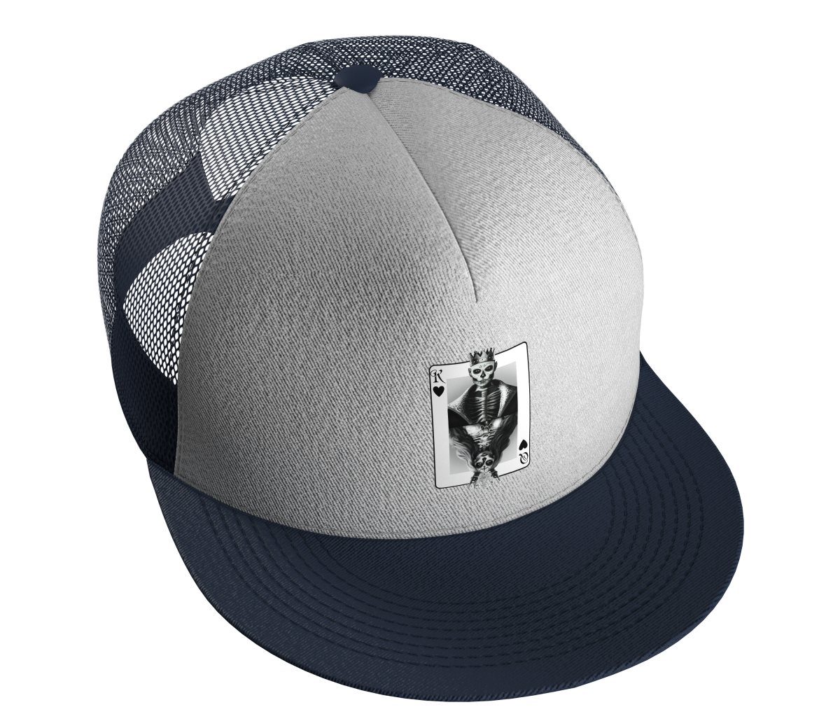 Navy White