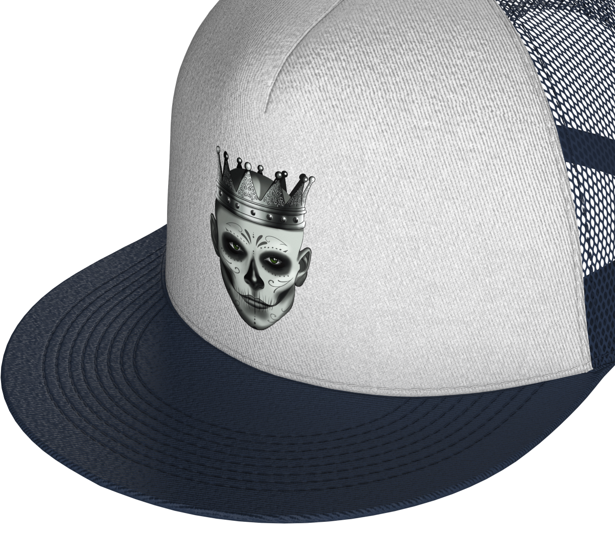 Navy White