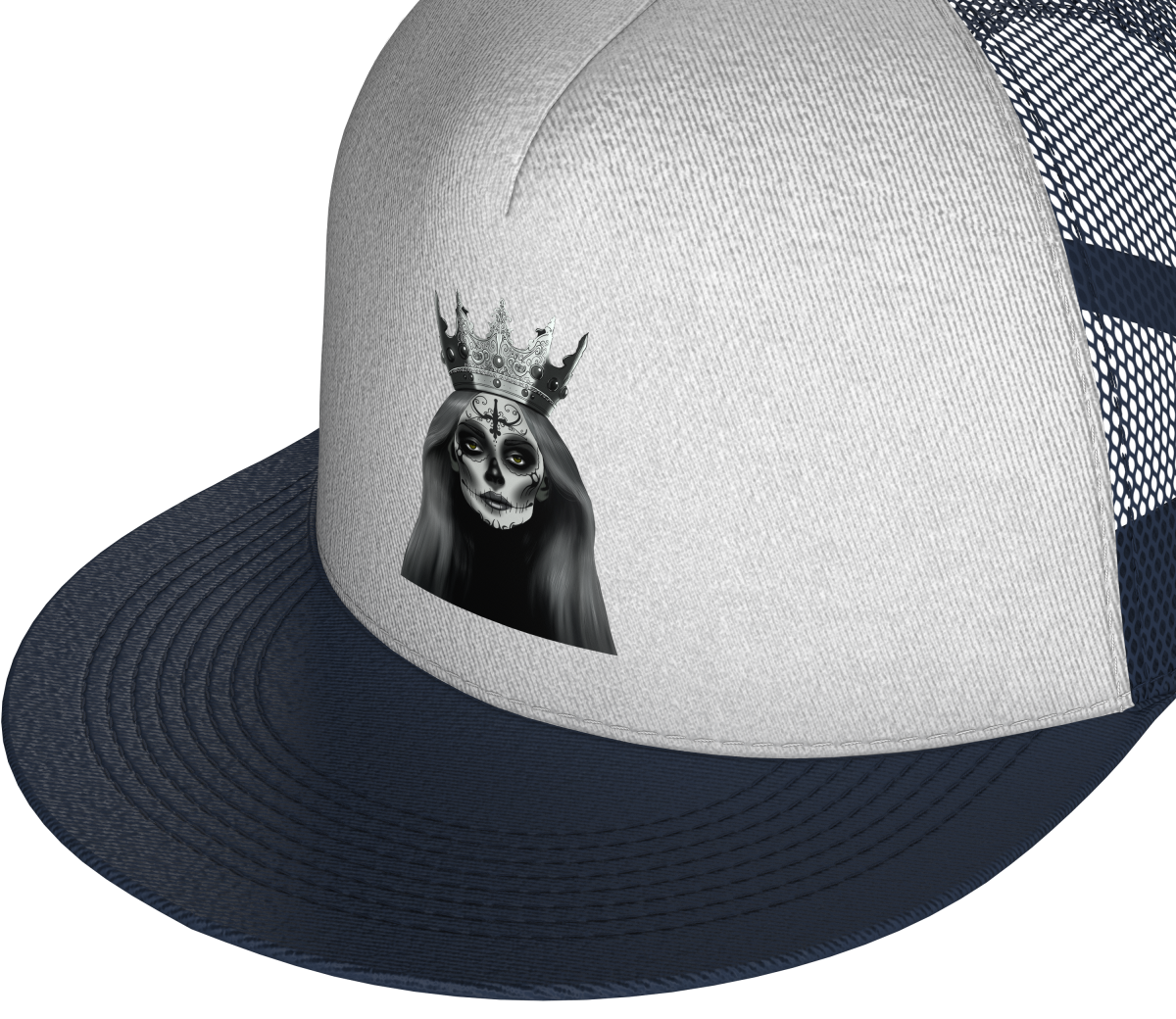 Navy White