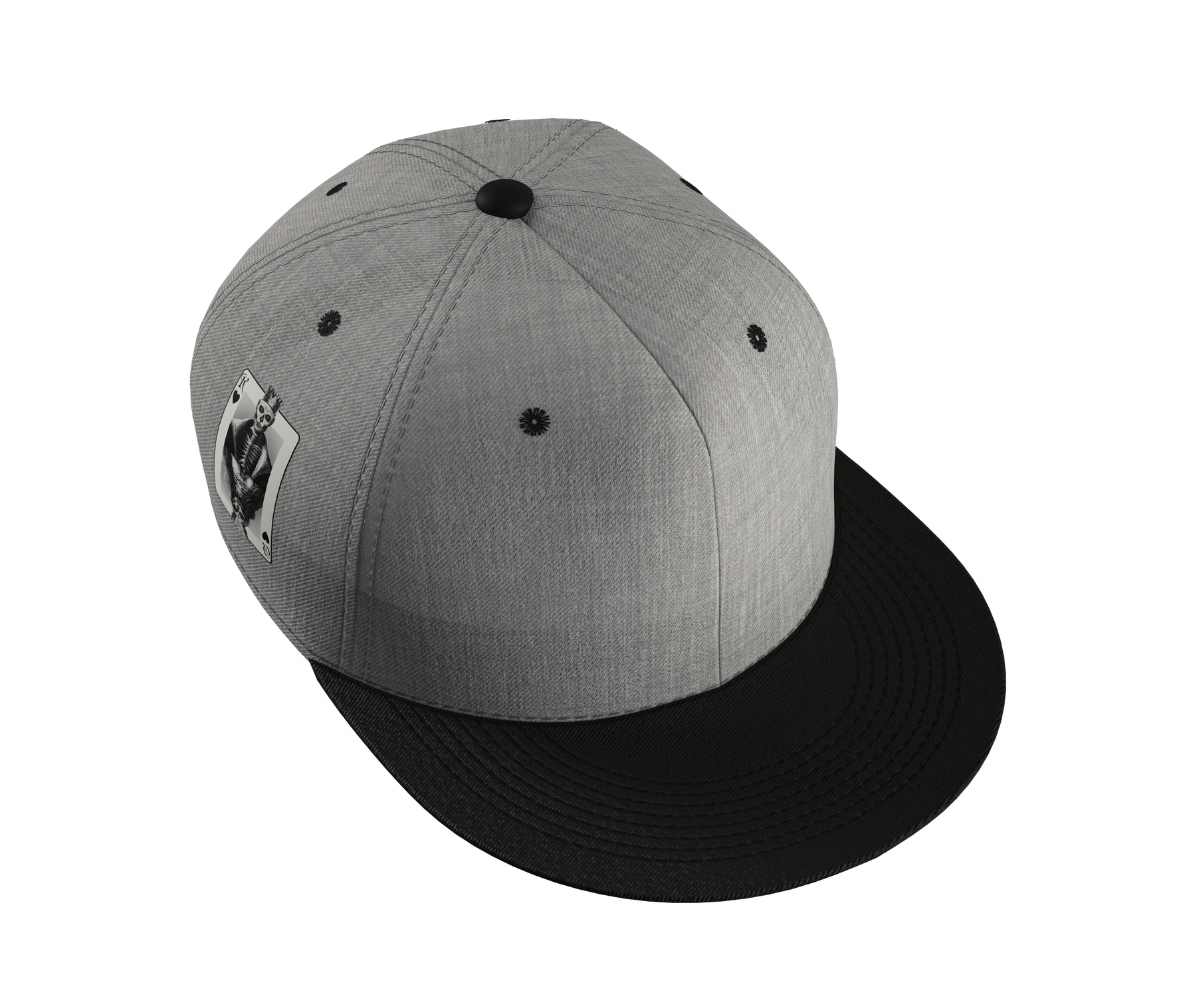 Heather Grey Black