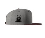 Heather Grey Maroon