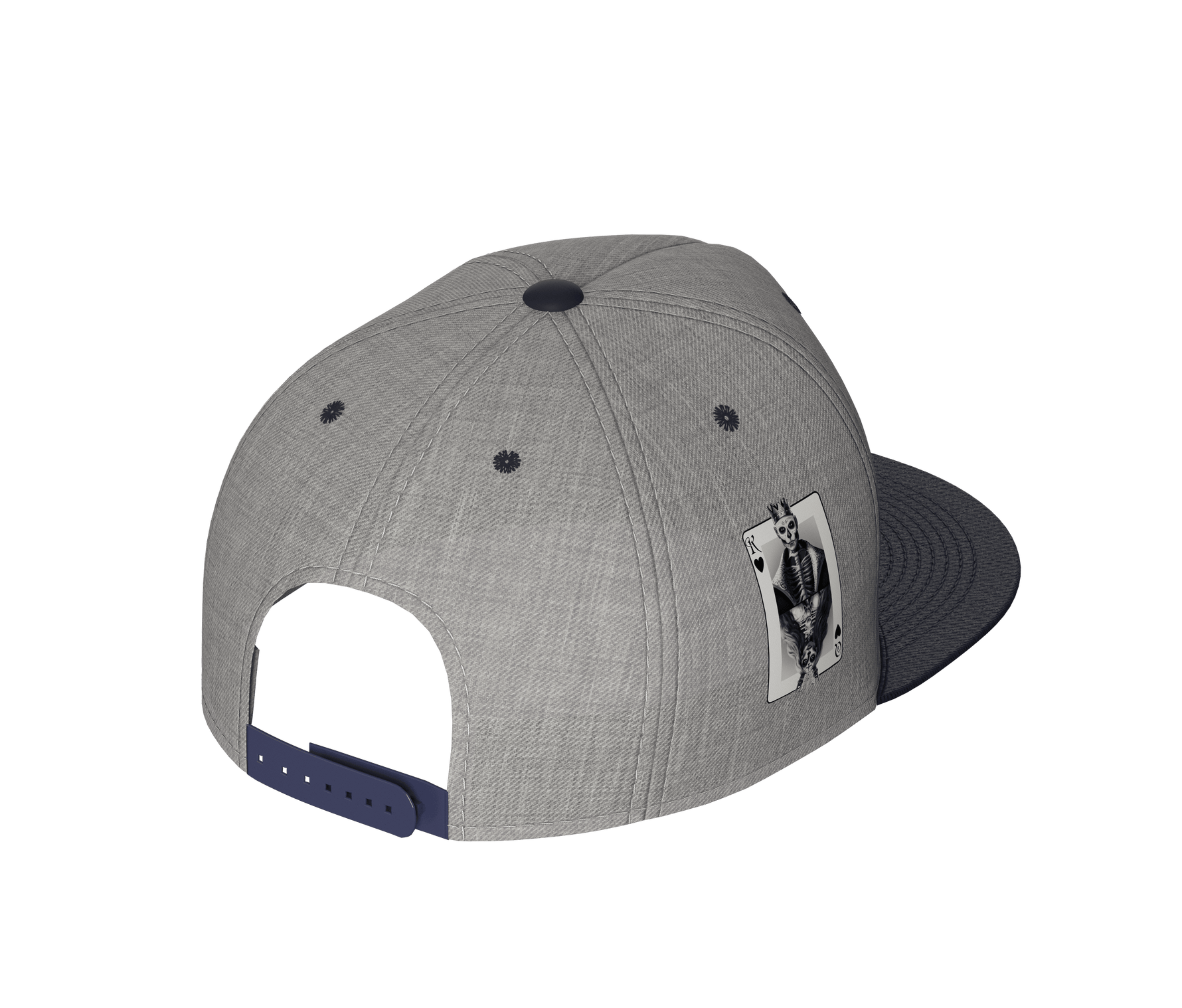 Heather Grey Navy